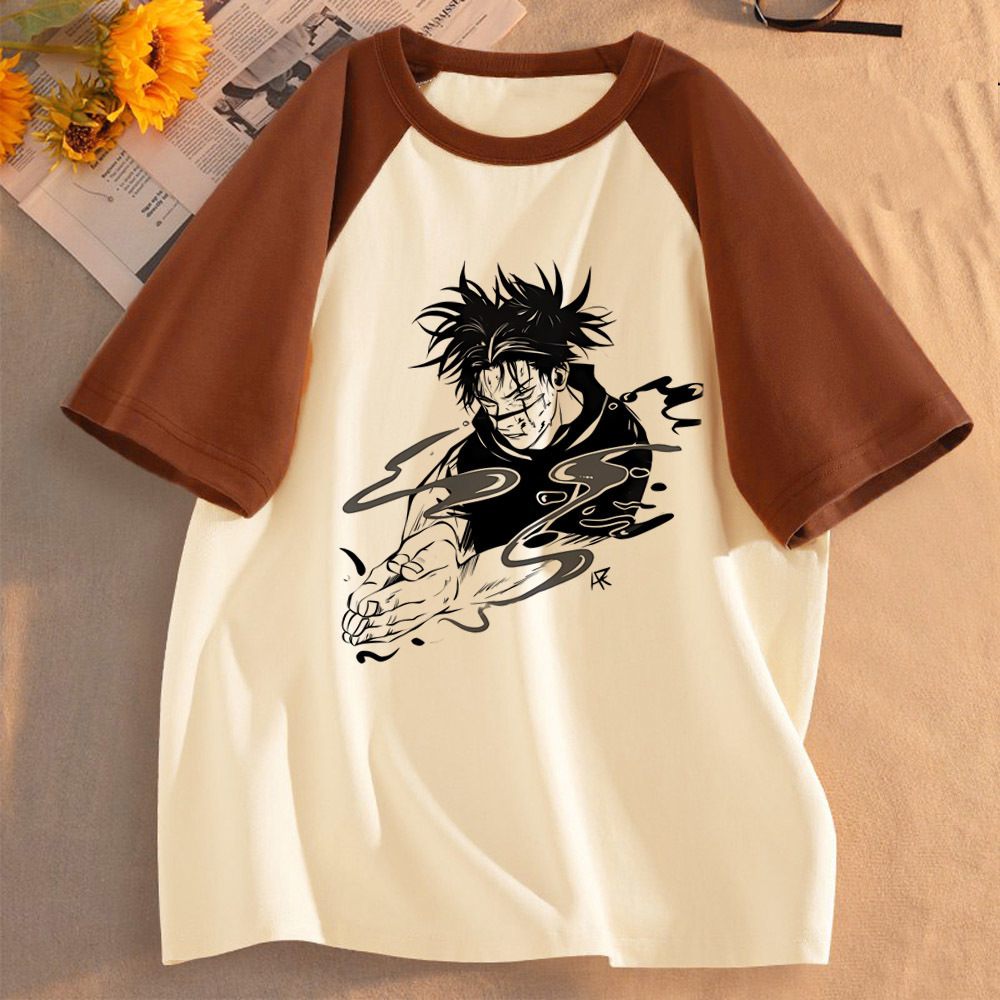 Women Fashion 80S - Kaos Choso Adegan Remaja Emo Jepang
