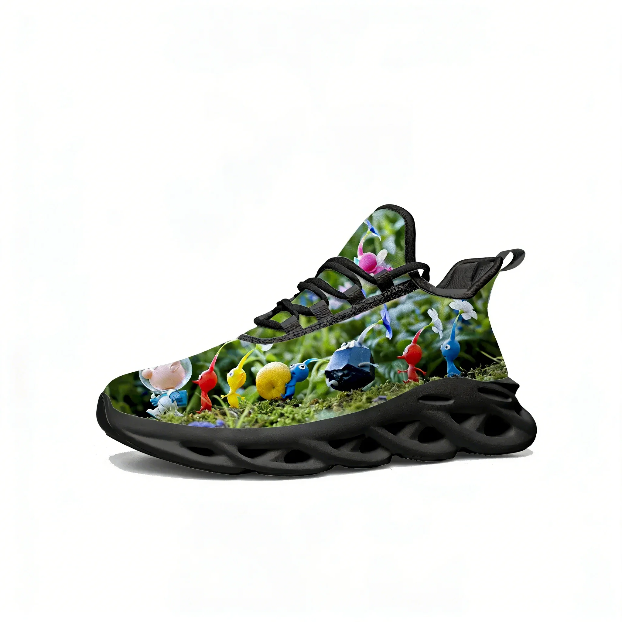 Women'S Fashion Running Shoes - Sepatu Sneakers Pikmin Flats, Sepatu Lari
