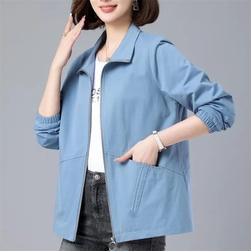Women'S Fashion Raincoat - Jaket wanita penahan angin, mode 2025