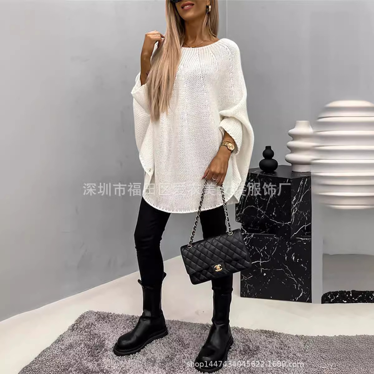 Women'S Fashion Raincoat - Sueter Rajut Wanita Model Cape Raincoat,