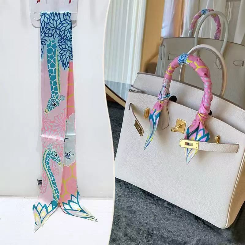 Women Fashion Usa - 90 * 5Cm Pita Sutra Twill