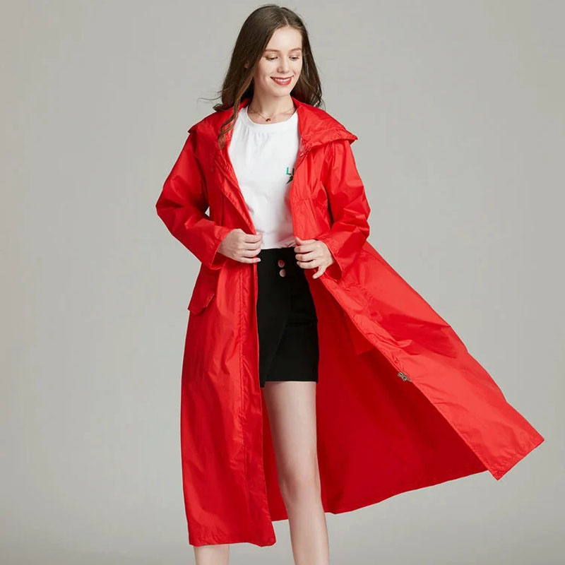 Women'S Fashion Raincoat - Jas hujan anti air wanita, jaket