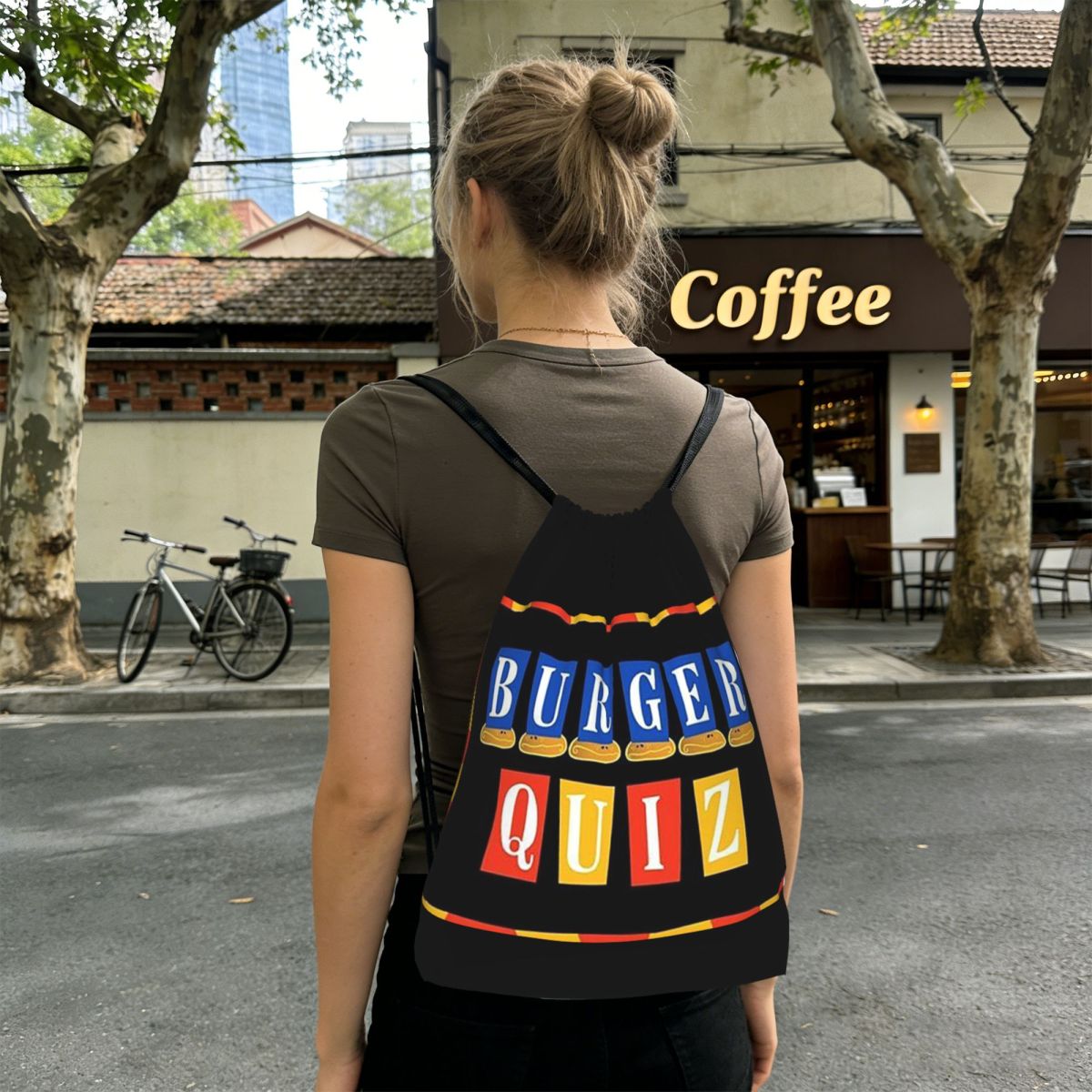 Women'S Fashion Quiz - Tas Ransel Logo Baru Burger Quiz,