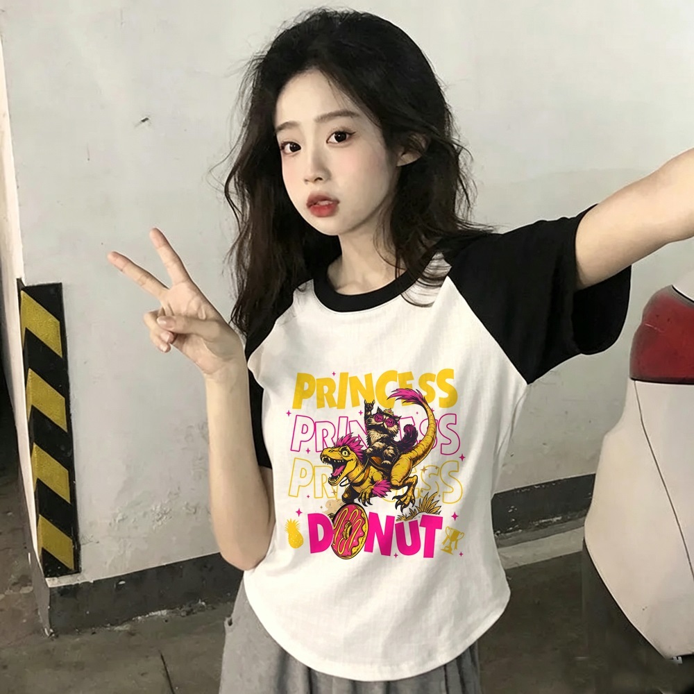 Women Fashion 80S - Kaos Dungeon Crawler Carl wanita goth