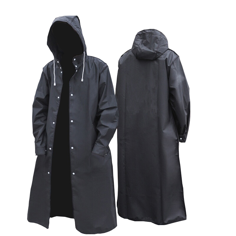 Women'S Fashion Raincoat - Jas Hujan Panjang Tahan Air Dewasa
