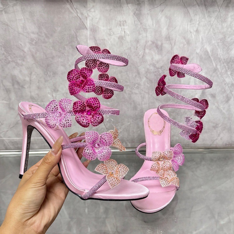 Women Fashion Model - Sepatu Wanita Desainer Mewah, Sandal Hak