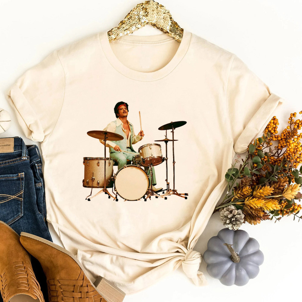 Kaos Bruno Mars Wanita Kaos Es - Women Fashion 80S ulasan dan harga