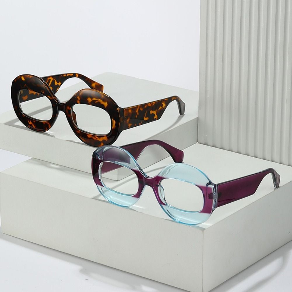 Kacamata PC Baru Lensa Gradien - Women'S Fashion Glasses With Clear Lenses ulasan dan harga