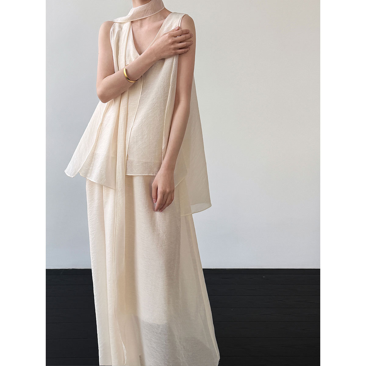2026 Setelan Wanita Dua Potong - Wide Leg Palazzo Pants ulasan dan harga