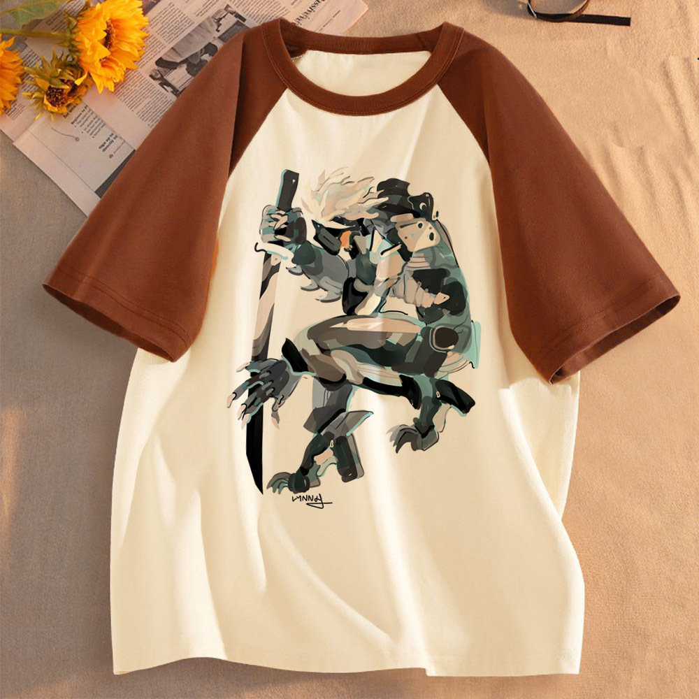 Kaos Metal Gear Solid wanita g - Women Fashion 80S ulasan dan harga