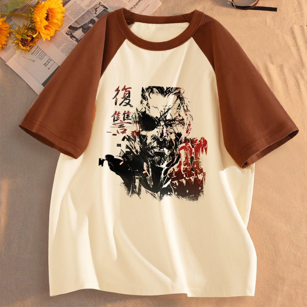 Kaos Metal Gear Solid wanita g - Women Fashion 80S ulasan dan harga