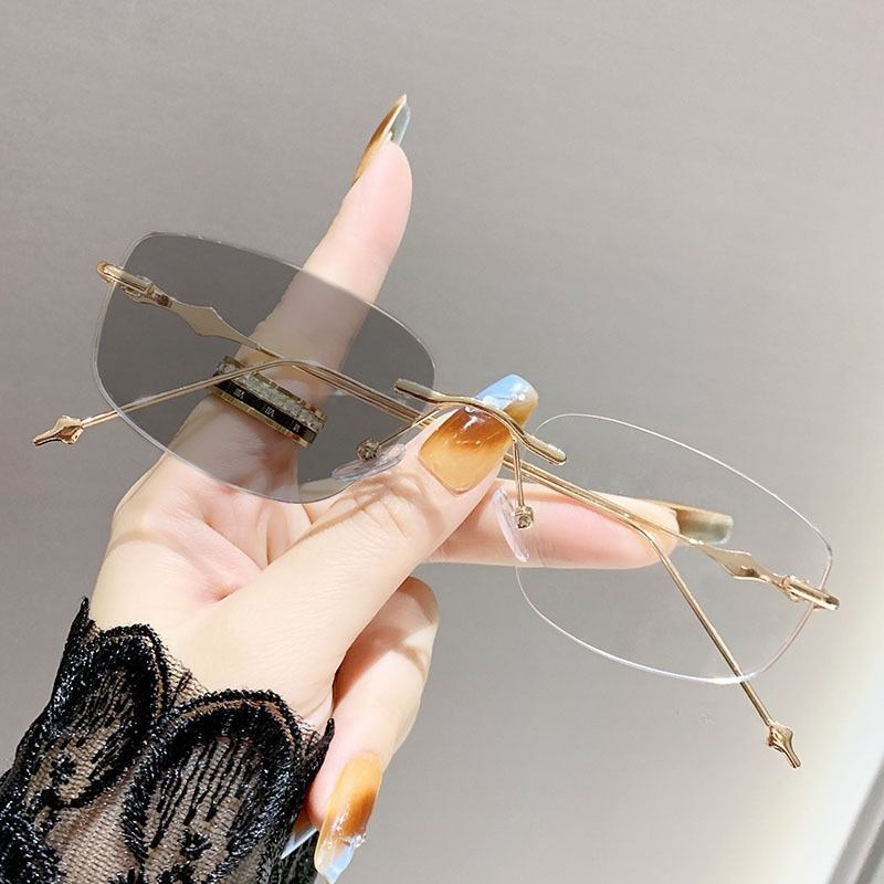 Kacamata Fotochromic Wanita Mo - Women'S Fashion Glasses With Clear Lenses ulasan dan harga