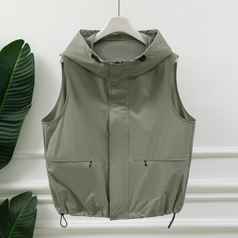 Rompi Wanita Abu-abu Muda Berk - Women'S Fashion Utility Vest ulasan dan harga