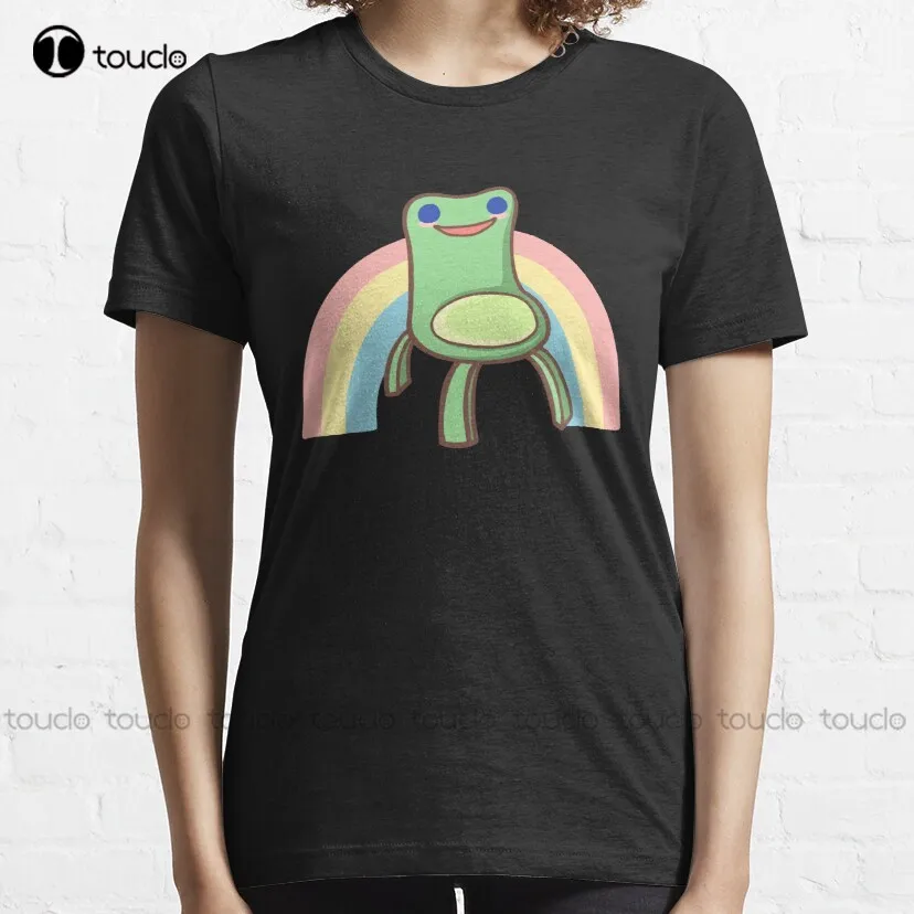 Kaus kursi Froggy klasik kaus  - Women Fashion 80S ulasan dan harga