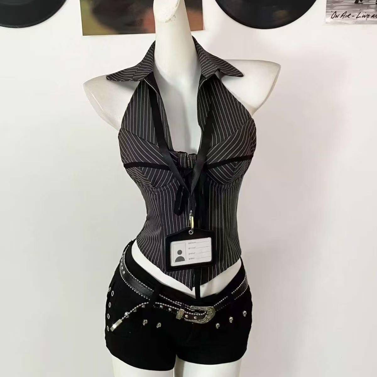 Setelan Celana Pendek Vintage  - Women Fashion Usa ulasan dan harga