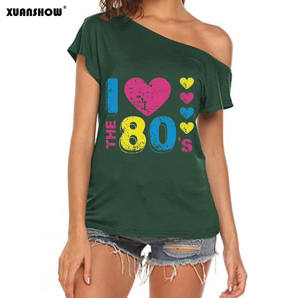 Kaos Wanita Musim Panas Modis  - Women Fashion 80S ulasan dan harga
