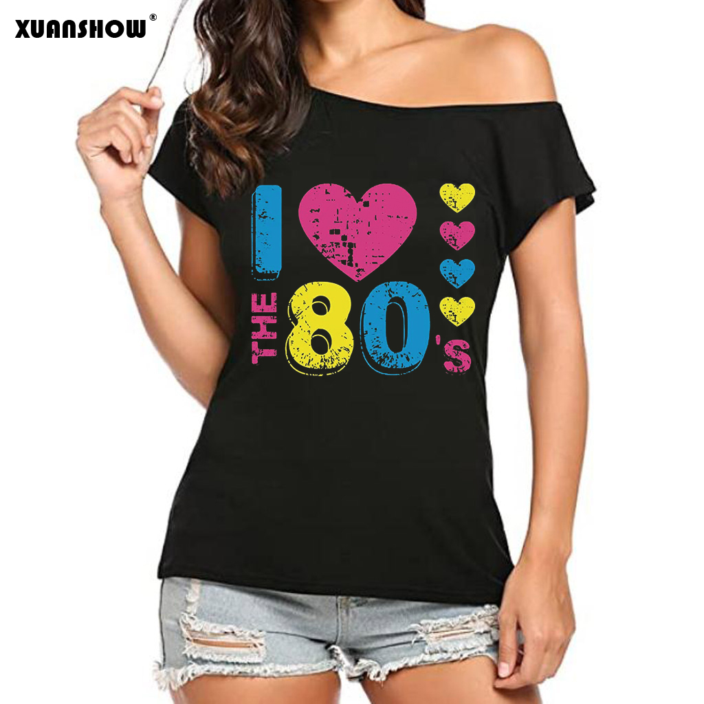 Kaos Wanita Musim Panas Modis  - Women Fashion 80S ulasan dan harga