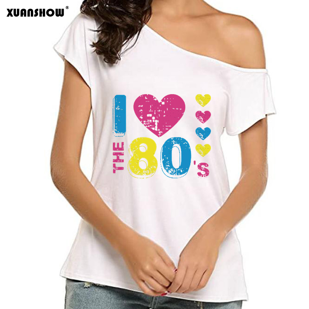 Kaos Wanita Musim Panas Modis  - Women Fashion 80S ulasan dan harga