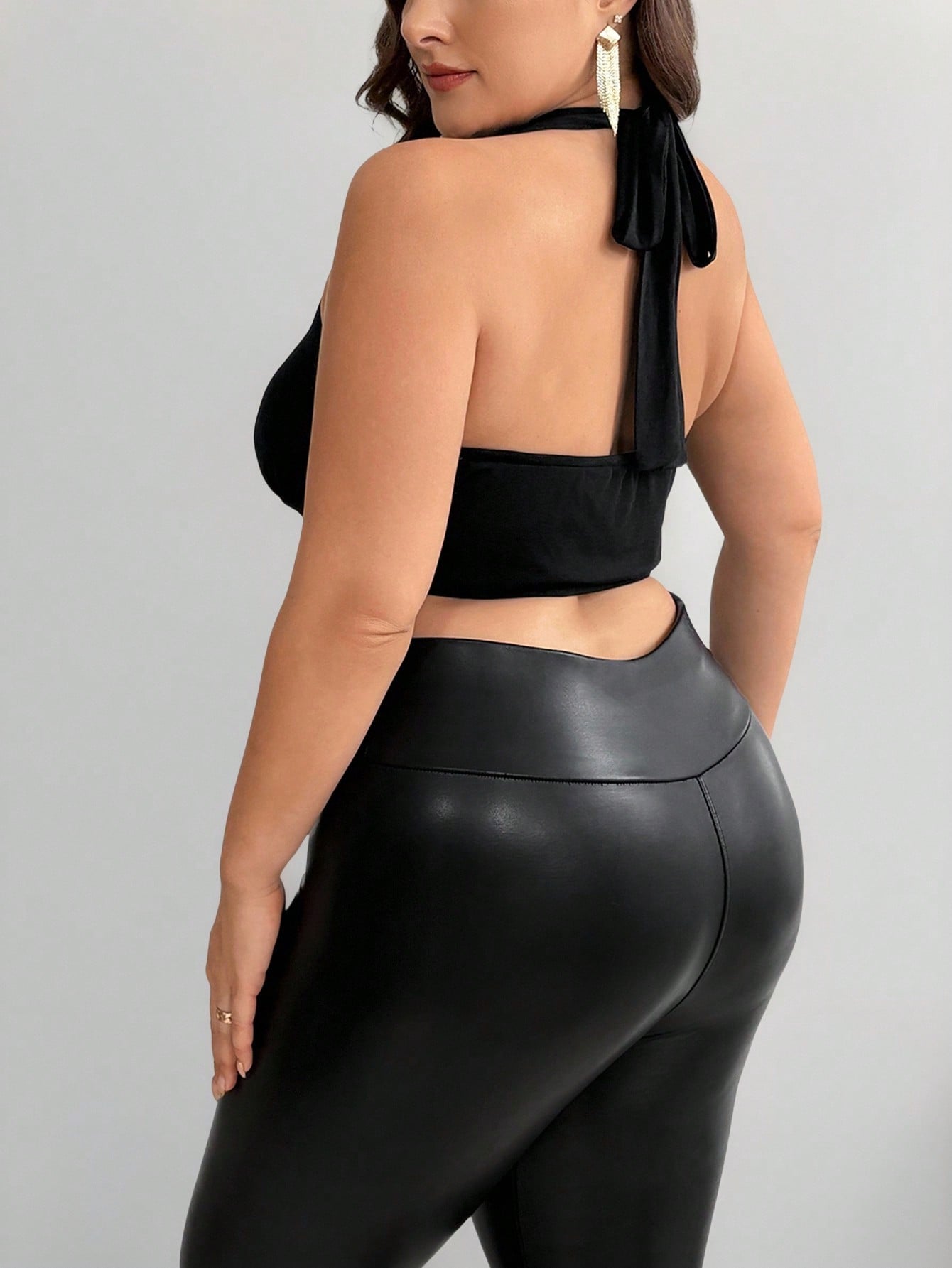 Rompi Halter Leher Seksi Baru  - Women Fashion Vest ulasan dan harga