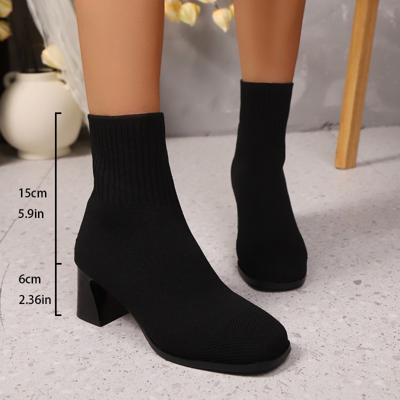 Sepatu Bot Wanita Model Rajut  - Women Fashion Model ulasan dan harga