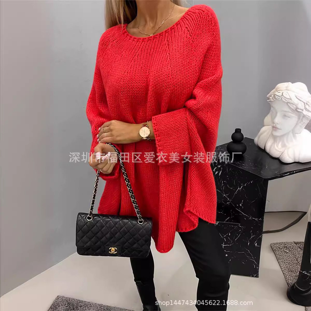 Sueter Rajut Wanita Model Cape - Women'S Fashion Raincoat ulasan dan harga