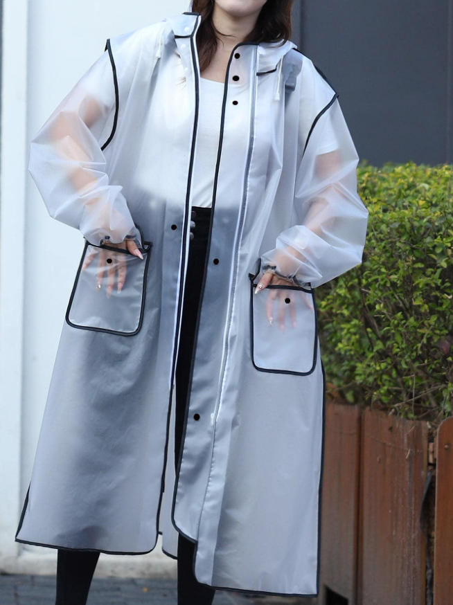 Jas Hujan Multifungsi Fashion  - Women'S Fashion Raincoat ulasan dan harga