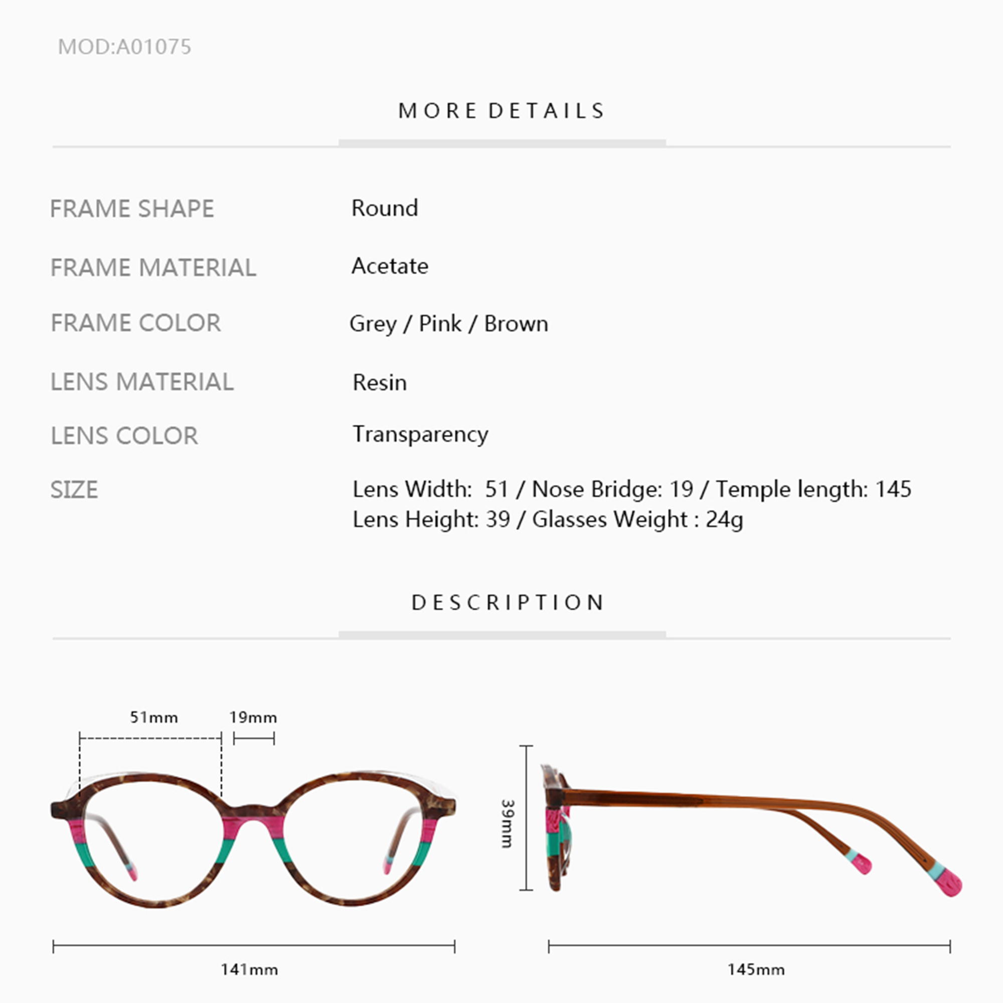 ZENOTTIC kacamata optik wanita - Women'S Fashion Glasses Non Prescription ulasan dan harga