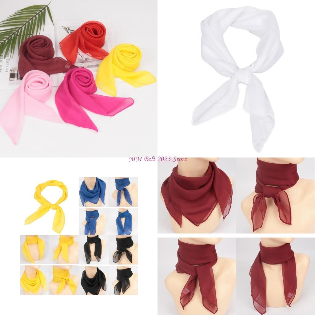 49ME Syal Leher Pita Persegi S - Women'S Fashion In The 1950S ulasan dan harga