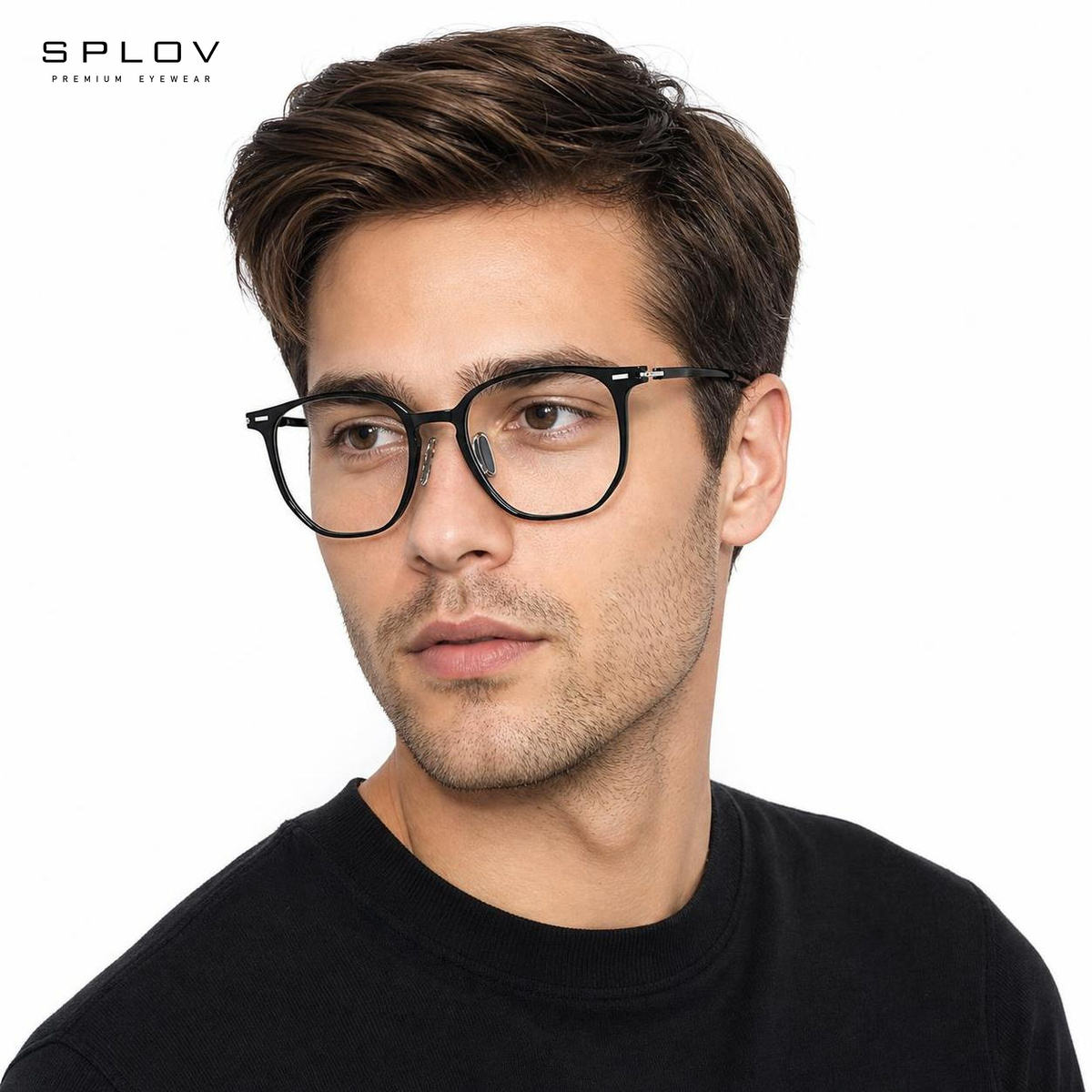 Bingkai Optik TR90 Persegi Uku - Women'S Fashion Glasses Non Prescription ulasan dan harga