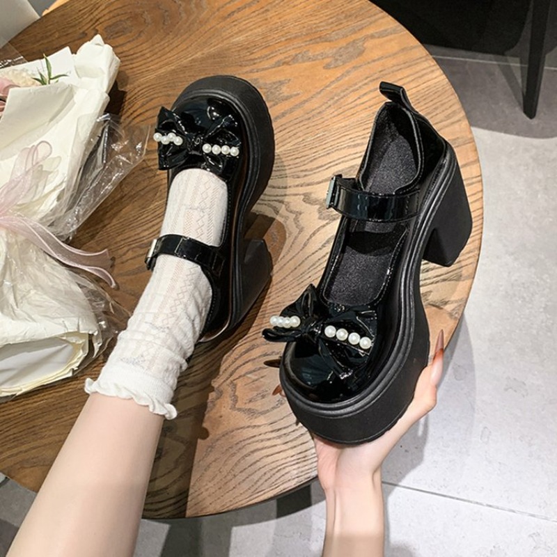 Sepatu Lolita 2026 Hitam Hak S - Women Fashion Trend 2026 ulasan dan harga