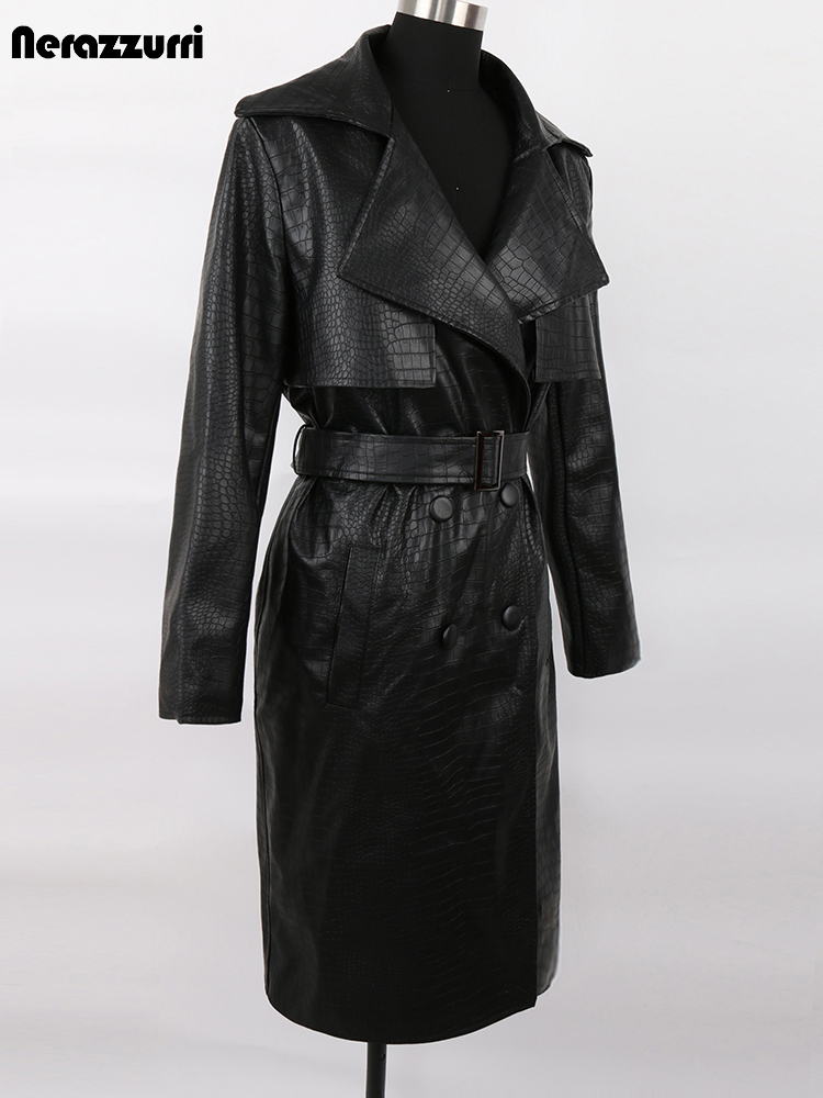 Mantel Hujan Kulit Motif Buaya - Women'S Fashion Raincoat ulasan dan harga