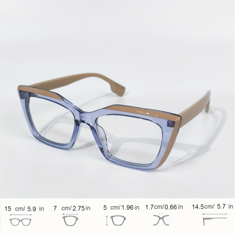 Kacamata Bingkai Persegi Minim - Women'S Fashion Glasses Non Prescription ulasan dan harga