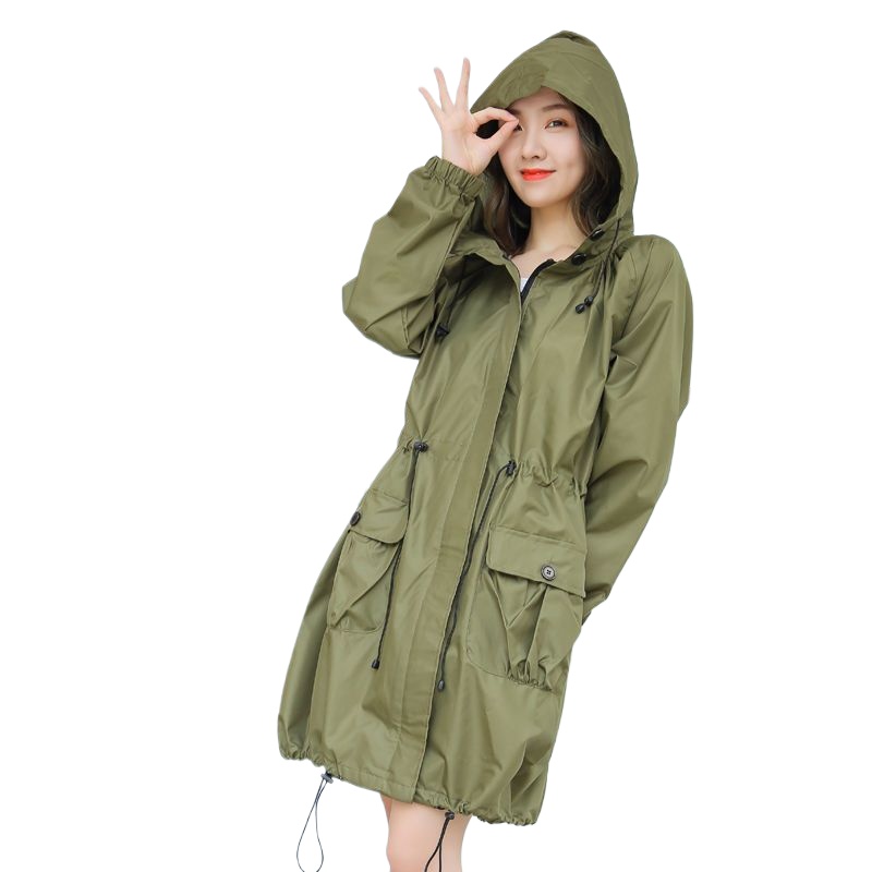 Jas Hujan Wanita Ringan Tahan  - Women'S Fashion Raincoat ulasan dan harga