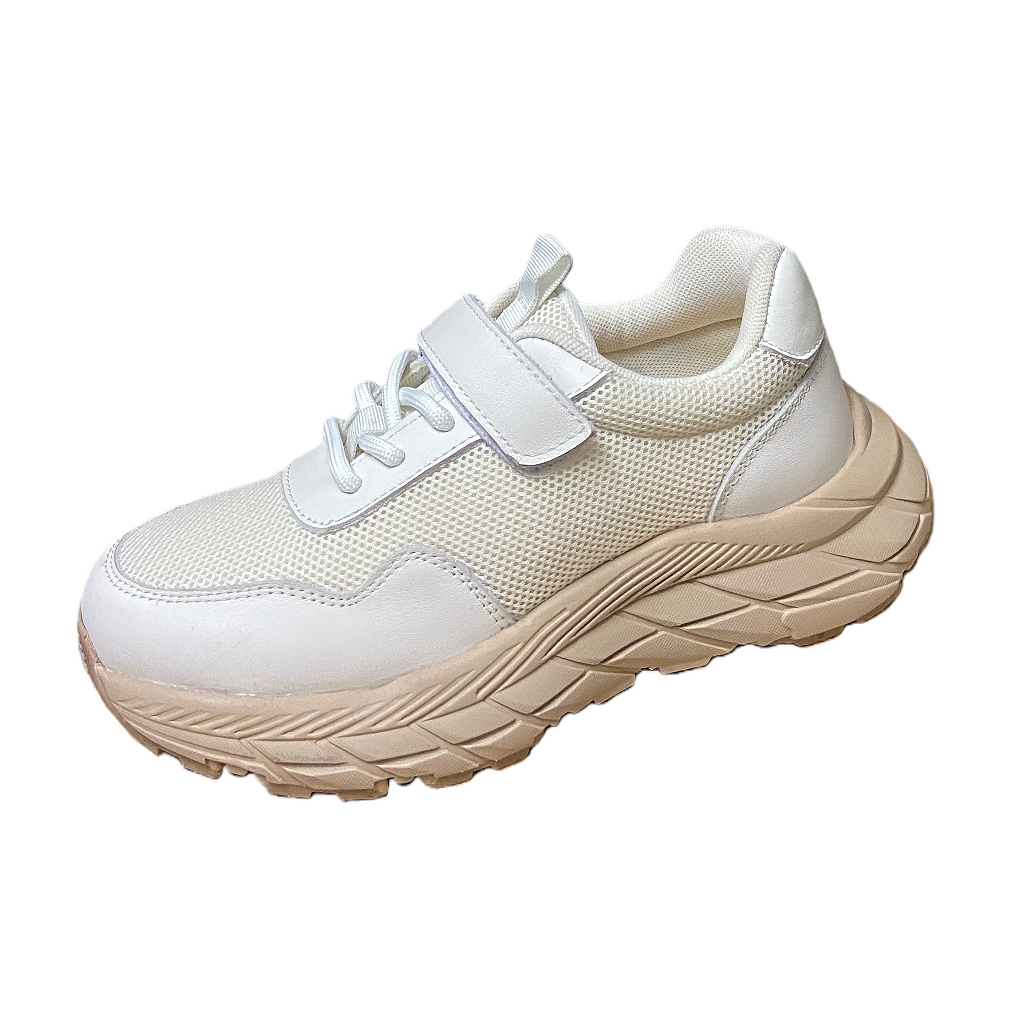 Sepatu Kasual Wanita Jinyu Vel - Women'S Fashion Velcro Sneakers ulasan dan harga
