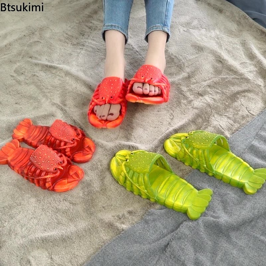Sandal Lobster Kartun Musim Pa - Women'S Fashion For Summer 2026 ulasan dan harga