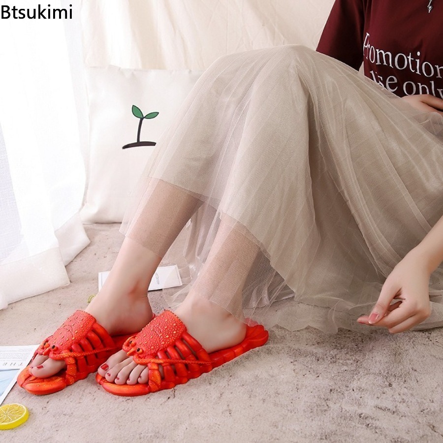 Sandal Lobster Kartun Musim Pa - Women'S Fashion For Summer 2026 ulasan dan harga