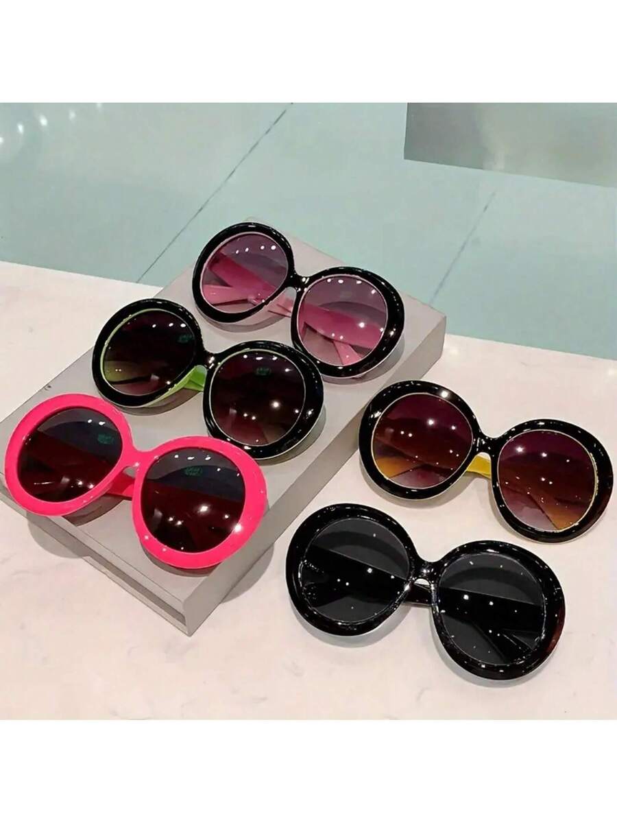 Kacamata Wanita Bingkai Bulat  - Women'S Fashion Glasses Non Prescription ulasan dan harga
