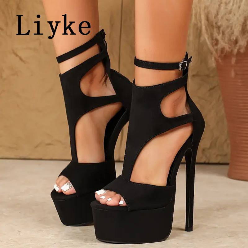 Sepatu Sandal Platform Hak Tin - Women Fashion Model ulasan dan harga
