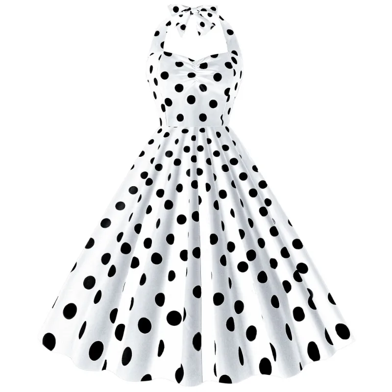 Gaun Polkadot Retro Wanita Sek - Women'S Fashion In The 1950S ulasan dan harga