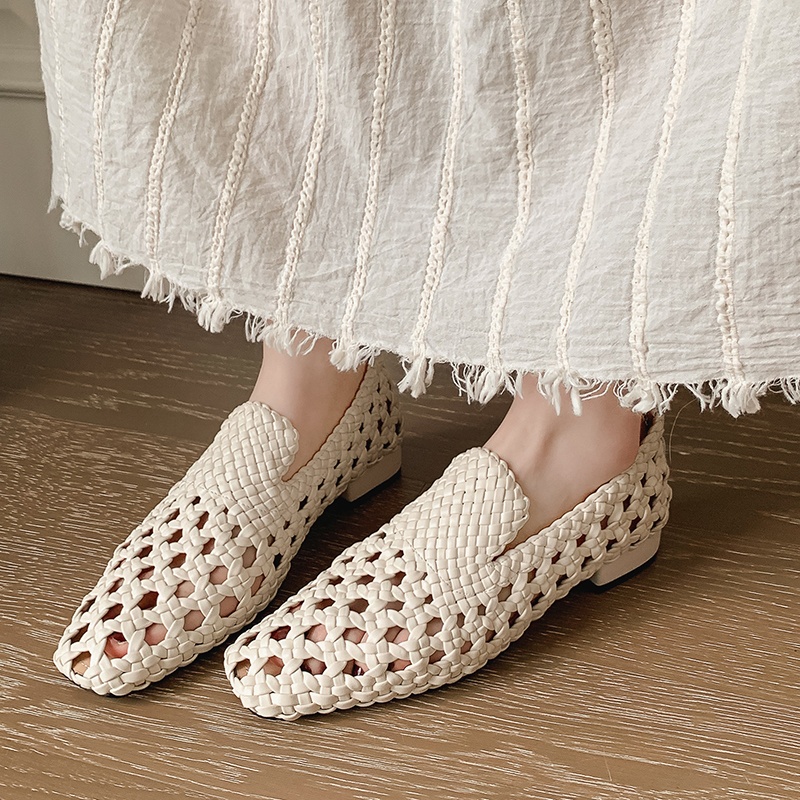 Sandal Kulit Asli Anyaman Wani - Women'S Fashion Sandals ulasan dan harga