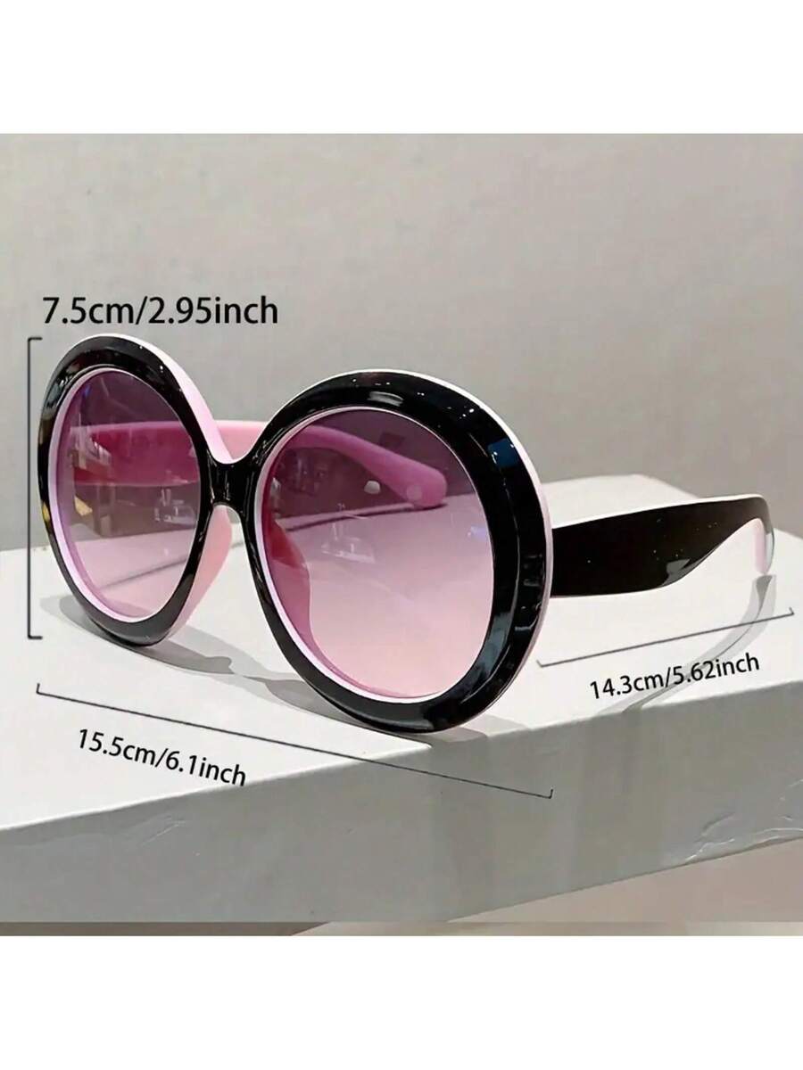 Kacamata Wanita Bingkai Bulat  - Women'S Fashion Glasses Non Prescription ulasan dan harga