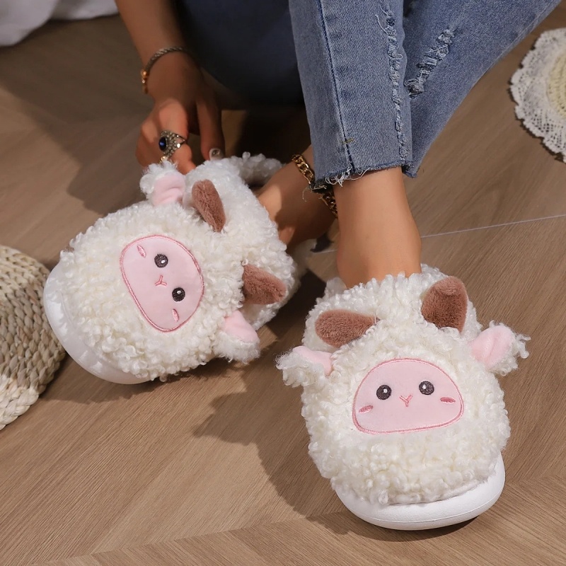 Sandal Rumah Bulu Domba Lucu M - Women'S Fashion Sandals ulasan dan harga