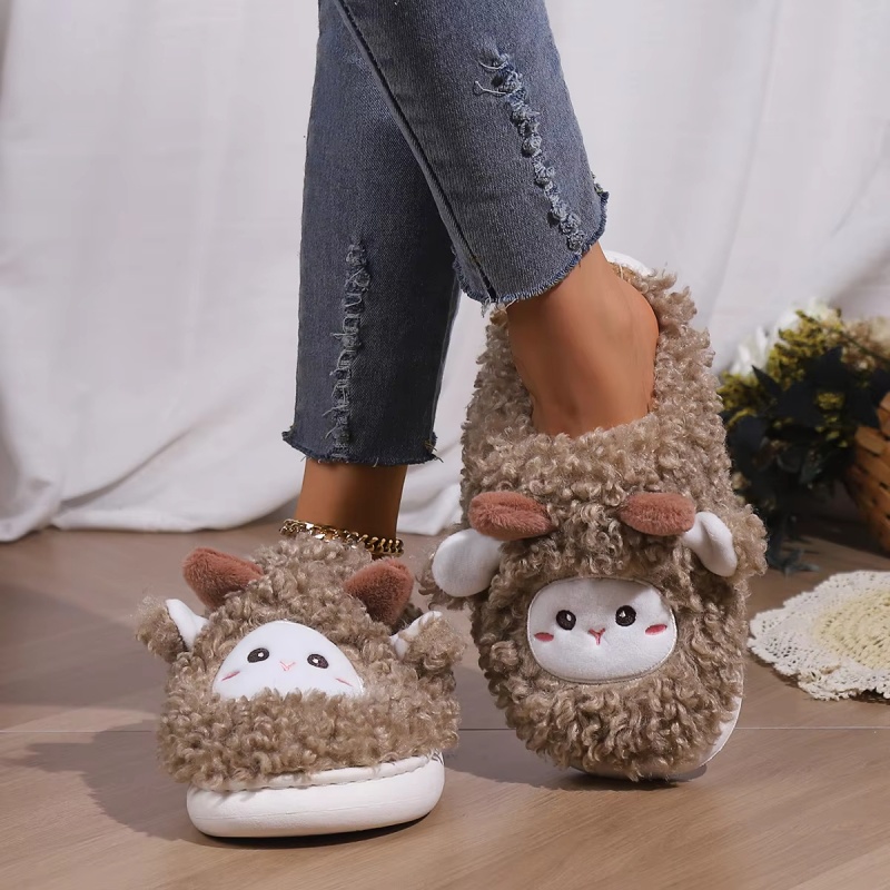 Sandal Rumah Bulu Domba Lucu M - Women'S Fashion Sandals ulasan dan harga