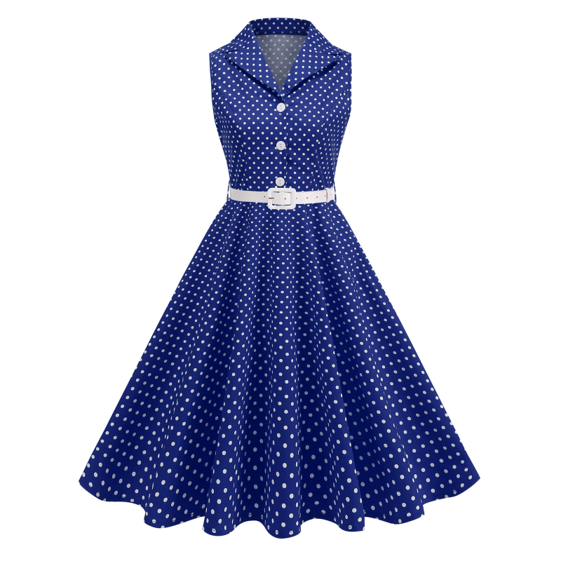 Gaun musim panas tanpa lengan  - Women'S Fashion In The 1950S ulasan dan harga
