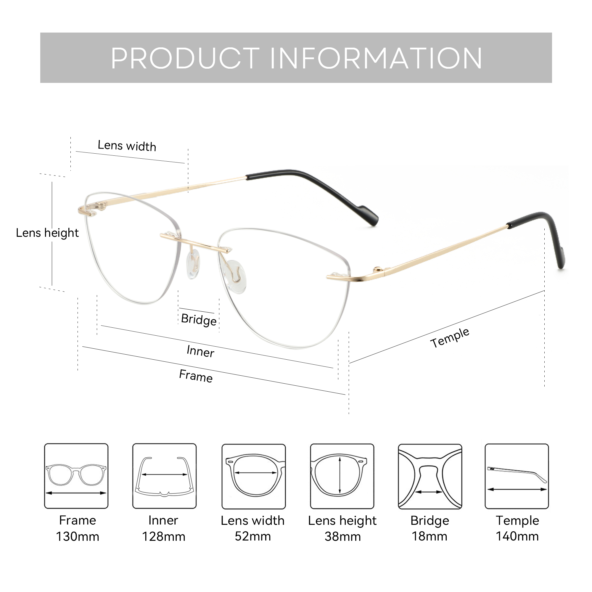 ZENOTTIC Fashion kacamata opti - Women'S Fashion Glasses Non Prescription ulasan dan harga