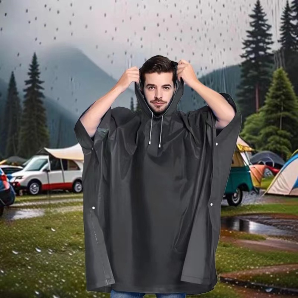 Jas hujan panjang tahan air de - Women'S Fashion Raincoat ulasan dan harga