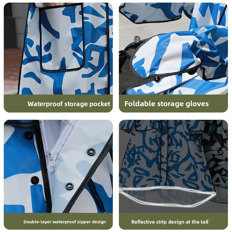 Jas Hujan Kamuflase Panjang un - Women'S Fashion Raincoat ulasan dan harga