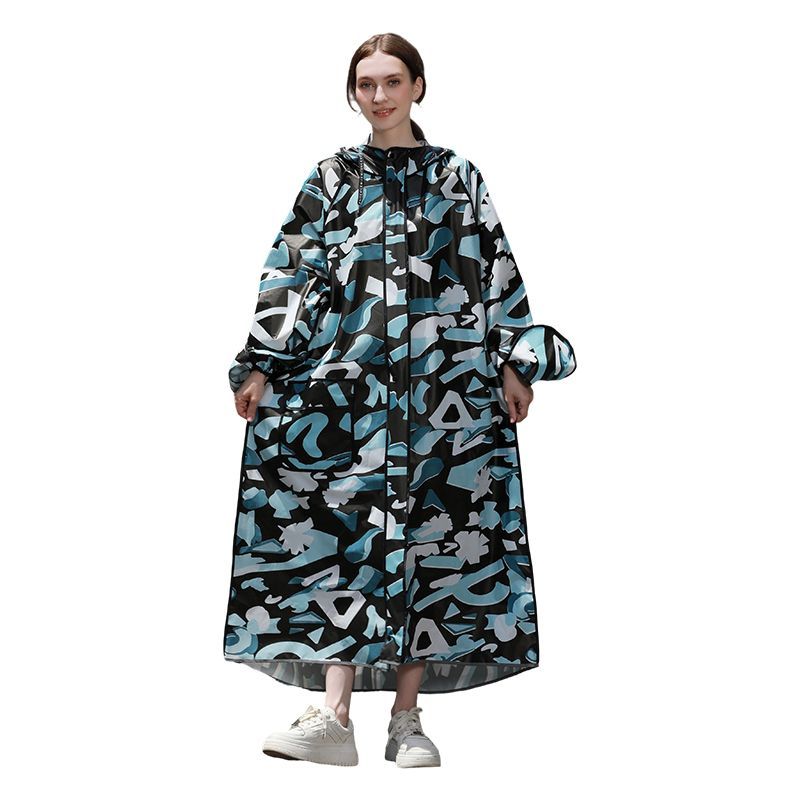 Jas Hujan Kamuflase Panjang un - Women'S Fashion Raincoat ulasan dan harga